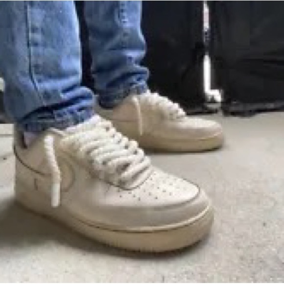 Nike Air Force 1 Custom Rope Laces Men’s - Picture 4 of 5